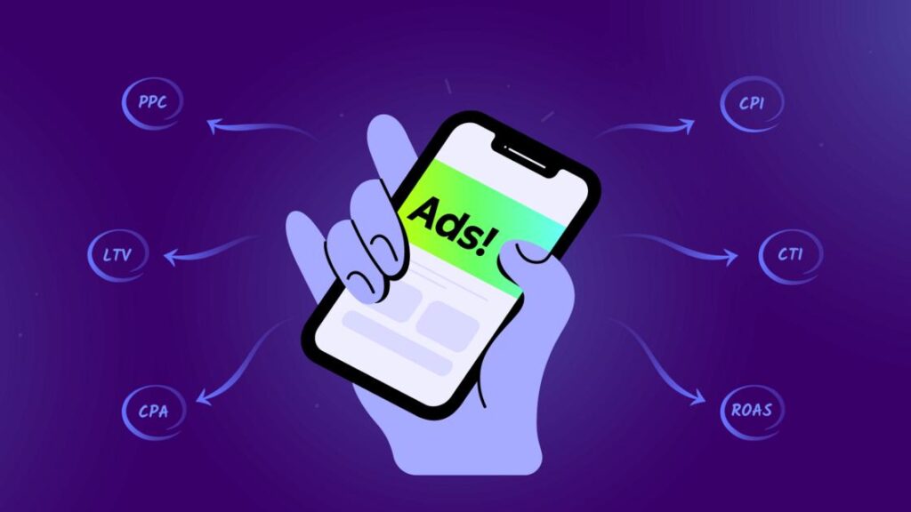 - Anúncios em aplicativos móveis